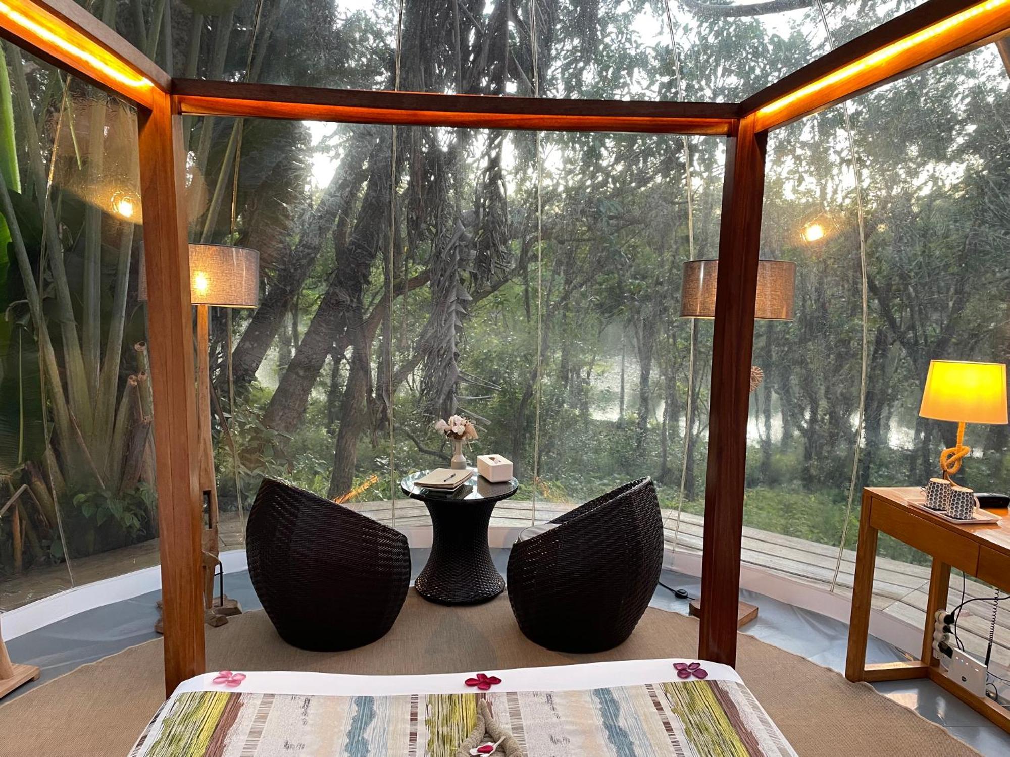 Lodge Bubble Plantation Bois Cheri